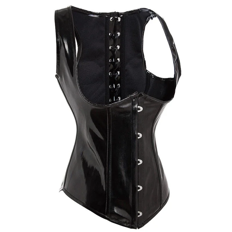 ゴシックスタイルのPUレザーコルセット,スチームパンク,アン - Corset Waist Cinch のレビューと価格