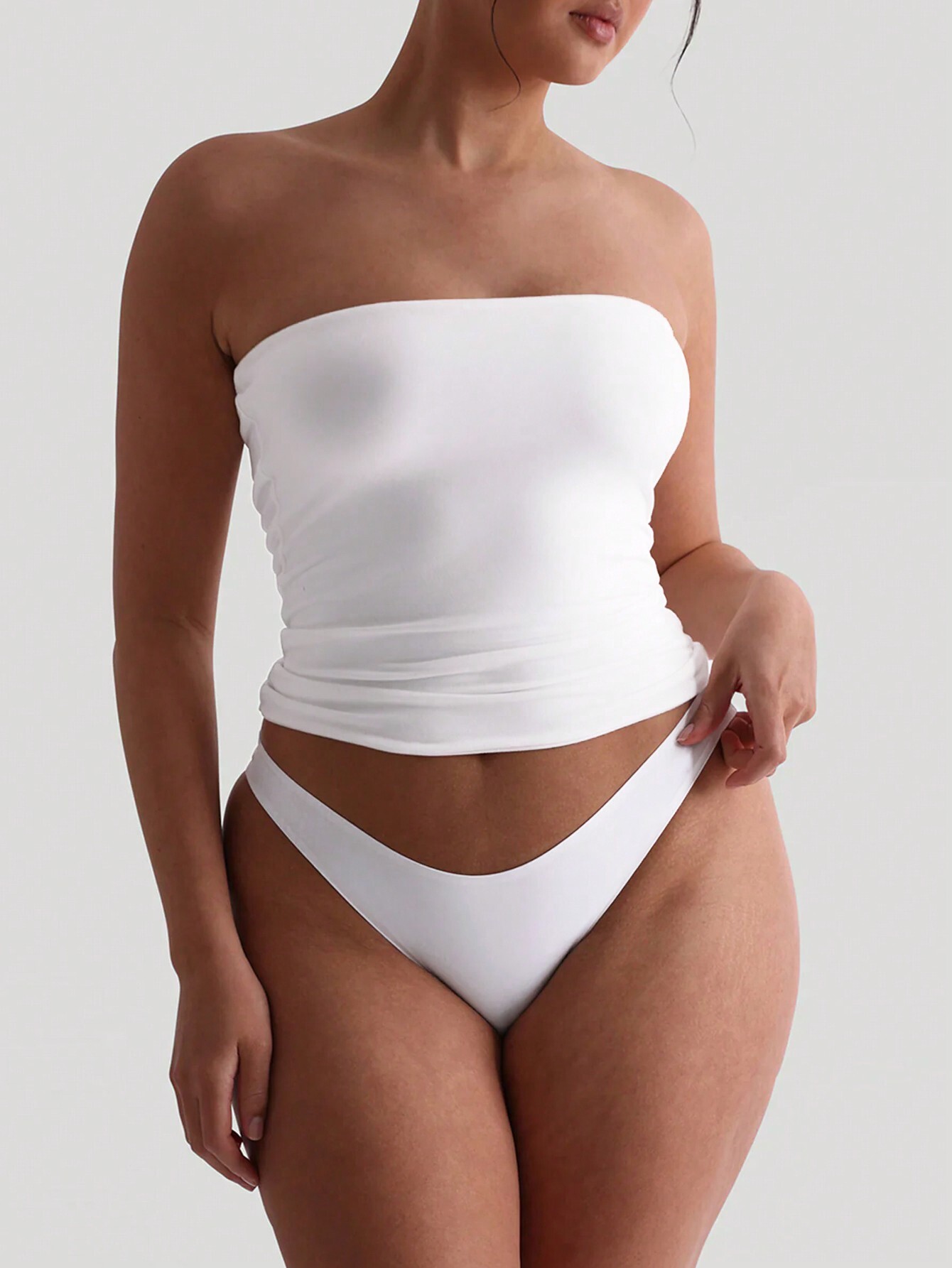 2 パック ソリッド ストラップレス チューブトップ レディ - Strapless Bra Backless のレビューと価格