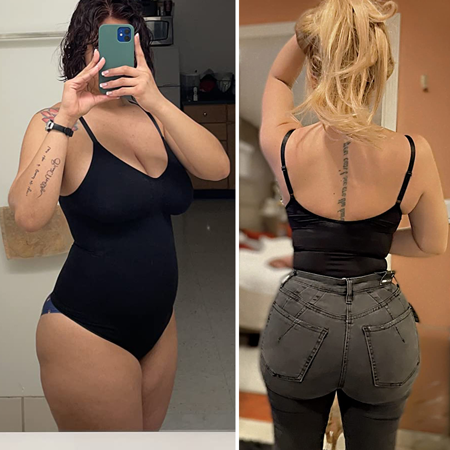 XS 3XL シームレスボディスーツシェイプウェアボディスー - Shapewear Bodysuit Firm のレビューと価格