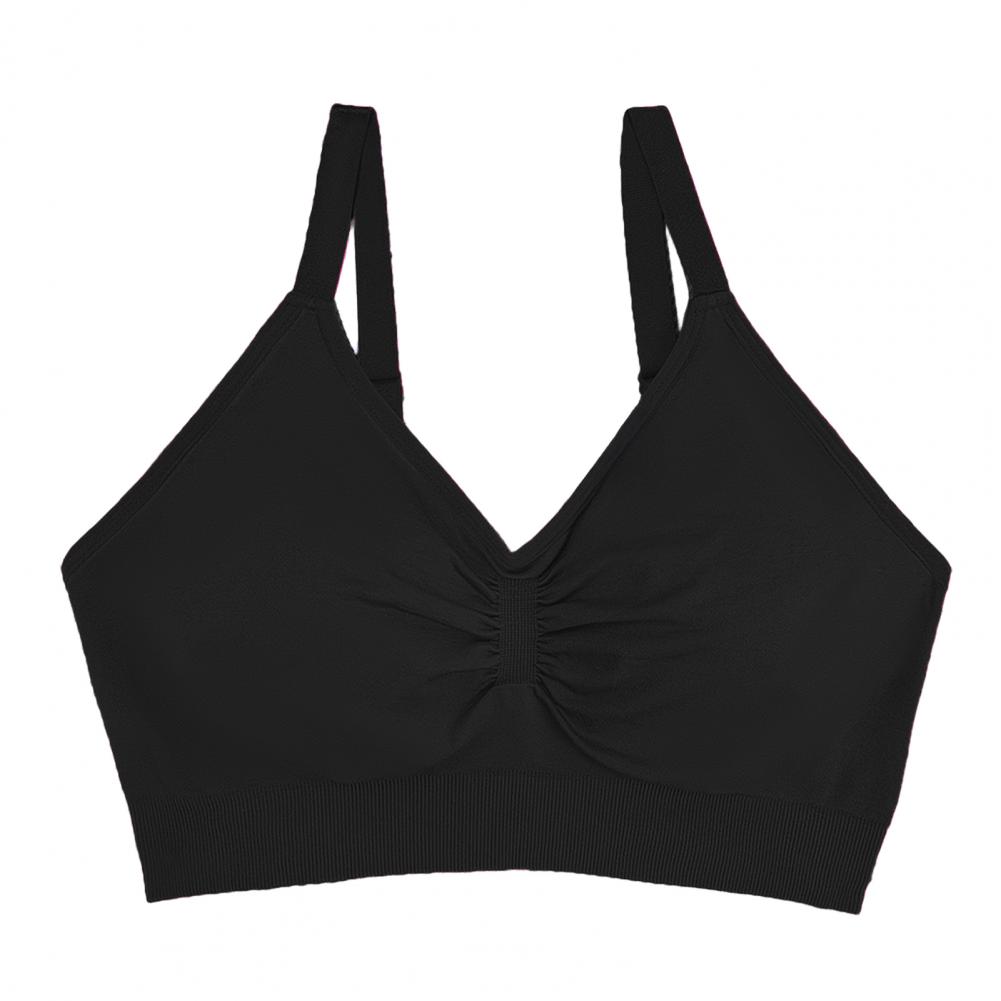 女性用ソフトブラ ワイヤレススポーツブラ 女性用パッド入りワ - Bralette Wireless Soft のレビューと価格